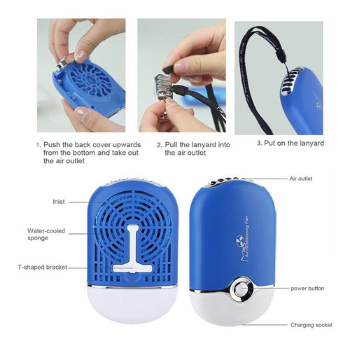 Imagen 8 de 10 de Mini Ventilador Usb Rosa Para Extensiones De Pestañas Y Uñas