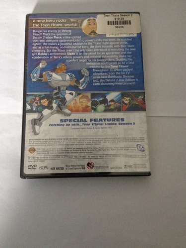 Imagen 6 de 7 de Teen Titans Temporadas 1 Y 2 En Dvd Totalmente Nuevas