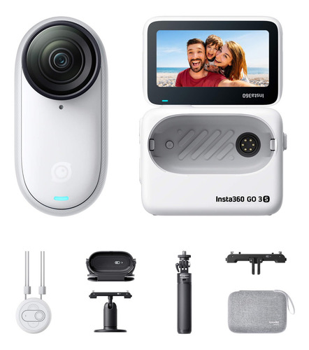 Cámara De Vlogging Portátil 128 Gb 4k Manos Libres Blanca Blanco