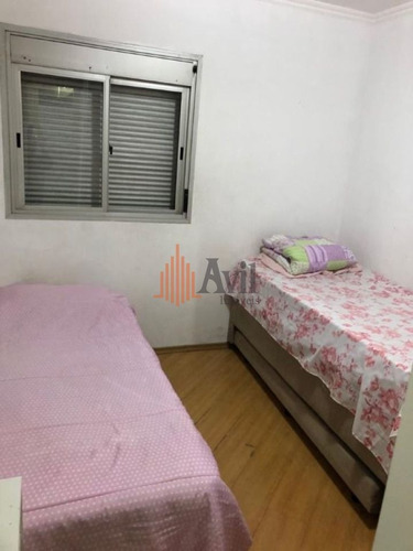 Imagem 5 de 8 de Apartamento Com 3 Dormitórios À Venda, 72 M² Por R$ 445.000,00 - Chácara Califórnia - São Paulo/sp - Av6698