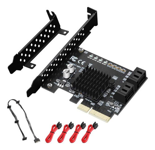 Tarjeta Controladora De Disco Duro Iii Pcie X4 De 4 Puertos