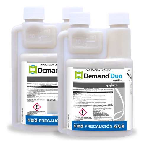 Insecticida 2 Demand Duo 240 Ml Elimina Chinches Cucarachas