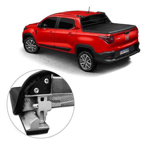 Capota Maritima Nova Fiat Strada 2021 Cd Endurance Roller