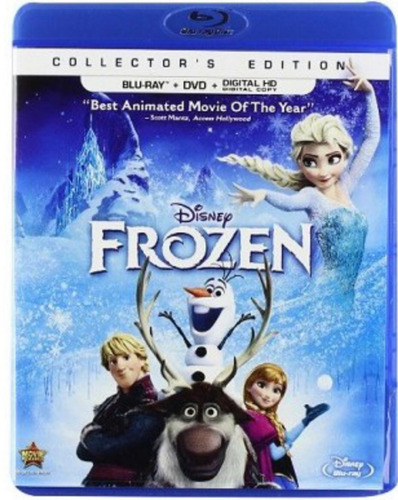 Frozen Collector's Edition En Blu-ray & Dvd + Extras