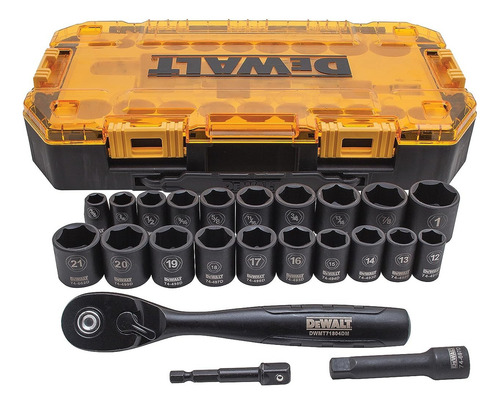 Caja de herramientas DeWalt DWMT74738 de plástico negra