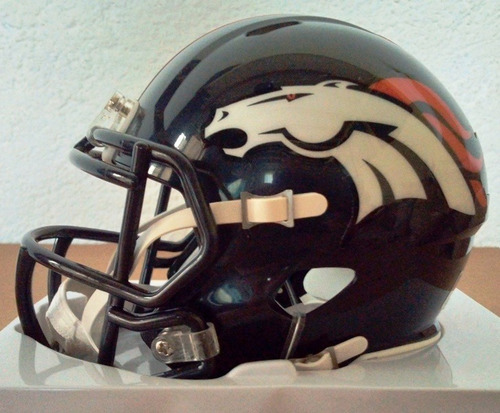 Minicasco Ridell Broncos Denver Autógrafo Ronald Leary Nfl
