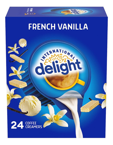 Delight Crema Para Café Sabor Vainilla 24 Ct