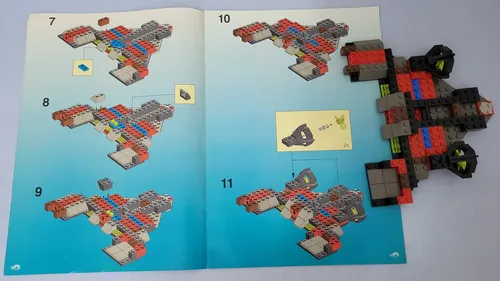 サエコページ Lego Aquazone 6160 - Stingrays Sea Scorpion (com Manual
