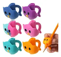 Comprar - Owl Pencil Grips, 6 Pcs, Pencil Grips, Cute Pencil Gr...
