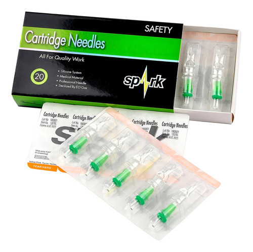 Cartucho Para Tatuaje Tattoo Profesional Rl Round Liner 20pz Calibre De Las Agujas 805