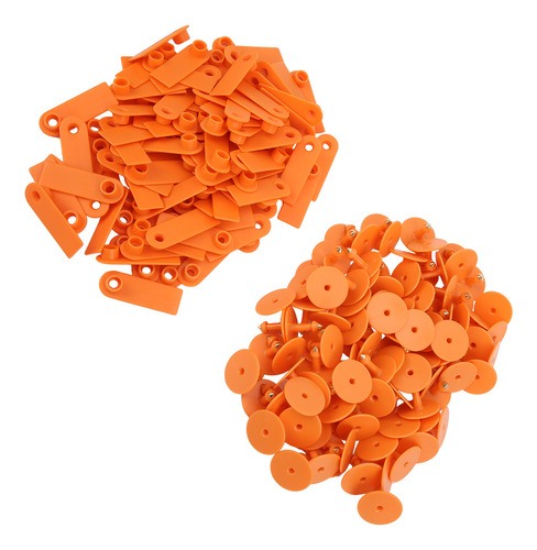 Farm Livestock Supplies, 100 Unidades, Orejas En Blanco, Cab
