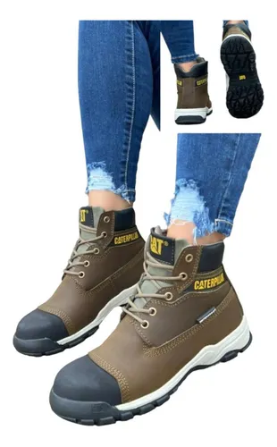 Botas caterpillar mujer punta de acero hot sale