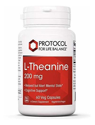 Protocolo De Equilibrio Por La Vida - L-teanina 200 Mg - Rel