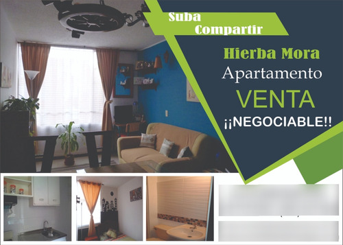  Apartamento En Venta Suba Compartir - Noroccidente De Bogota D.c