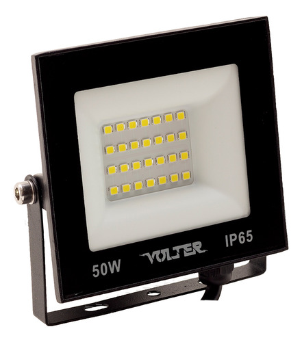 Kit 7 Refletores Holofote 50w Prova Dagua Frio 4000 Lumens