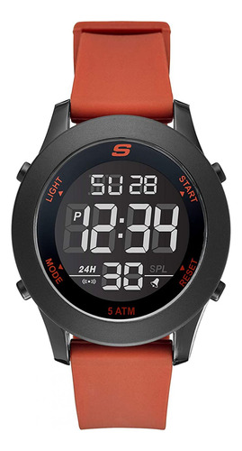 Reloj Para Hombre Skechers Sr5109 Rojo