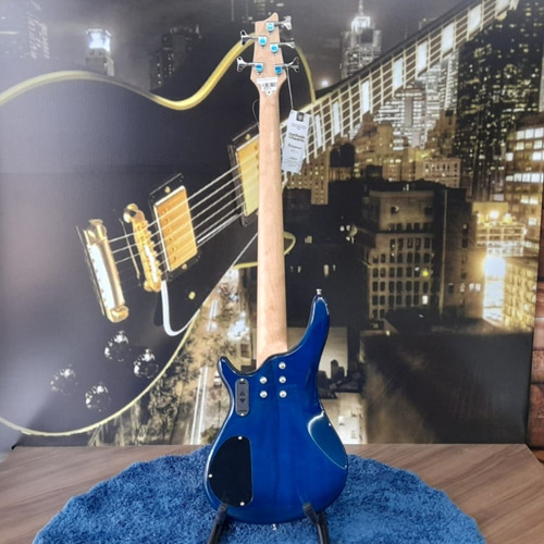 Imagem 7 de 8 de Contrabaixo Giannini 5 Cordas Ativo Gb-205a Tbl Azul