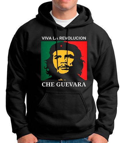 Polera Con Capucha Motivo Che Guevara 001
