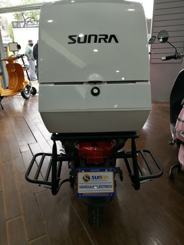 Imagen 3 de 25 de Moto Eléctrica Reparto Cargo Delivery Trabajo Pedido Ya Rapi
