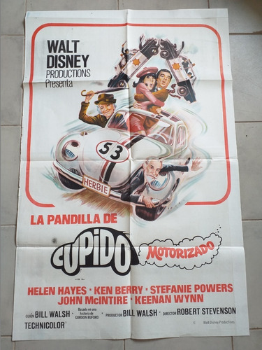 Poster Afiche Cine Disney La Pandilla D Cupido Motorizado * 