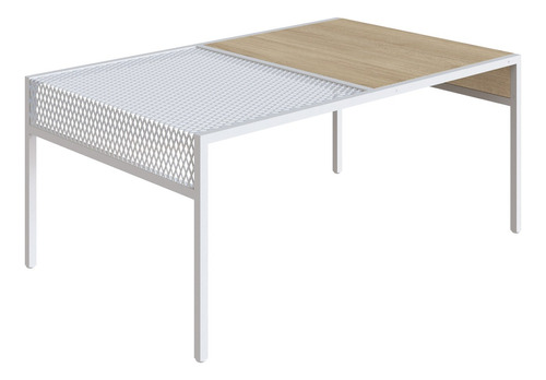 Mesa De Centro Everman Blanco Këssa Muebles