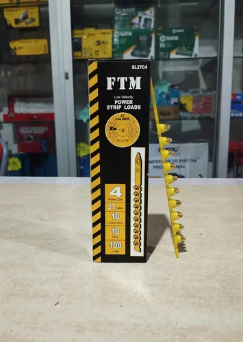 Fulminante Canana Ftm Calibre 27 Nivel 4 Amarillo X 100 Und