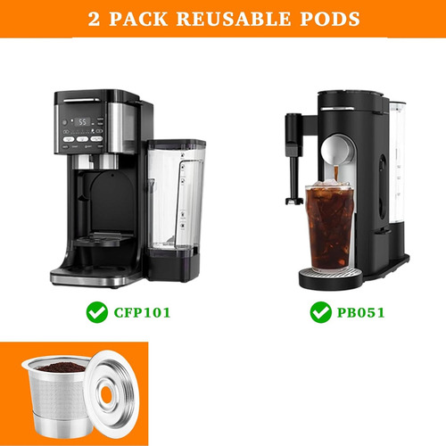 K-cups Reutilizables Para Cafetera Cfp101 Y Pb051/pb041,