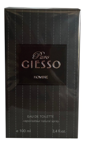 Perfume Giesso Puro Hombre X 100ml + Spray - Envio Gratis
