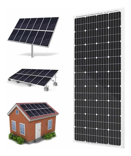 Panel Solar Monocristalino Fotovoltaico 12v 200w