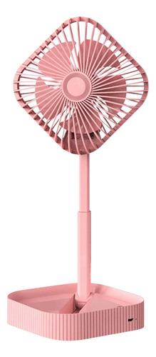 Un Ventilador De Pedestal Portátil, Plegable, De Pie, Plegab