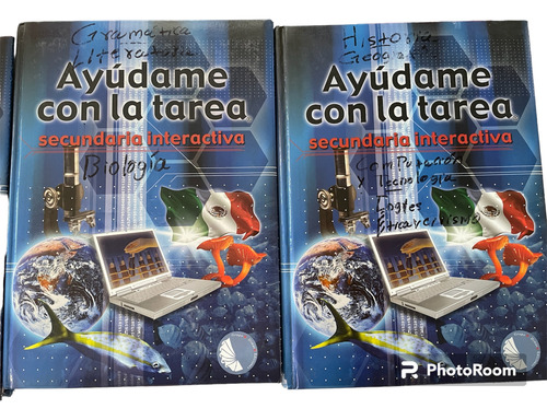 Ayúdame Con La Tarea Secundaria Interactiva 4 Vols Euromexic (Usado)
