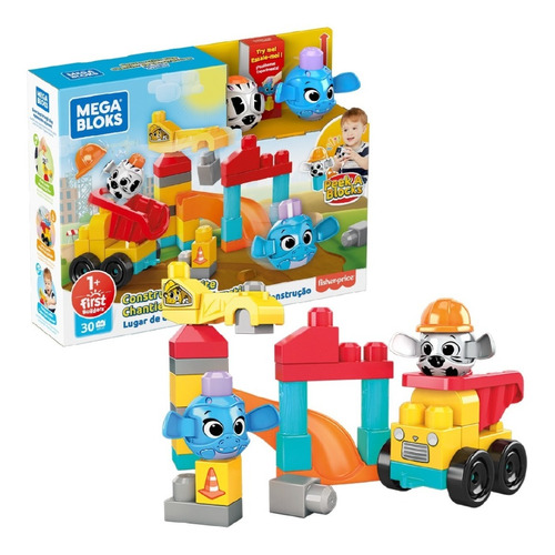 Megabloks Juego Bloques Armar Peek A Blocks 30pcs Original