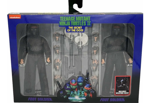 Neca Tmnt2: The Secret Of The Ooze-foot Soldier 2 Pz