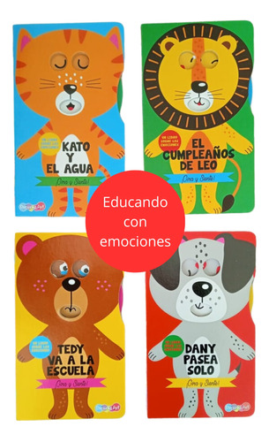 Set De Cuentos Interactivos Para Niños  Sobre Las Emociones