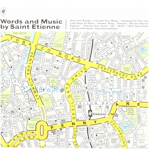 Cd: Palabras Y Música De Saint Etienne