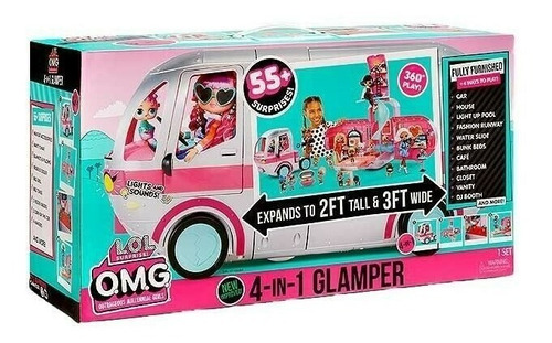 Set De Juego Lol Surprise Omg 4-in-1 Glamper