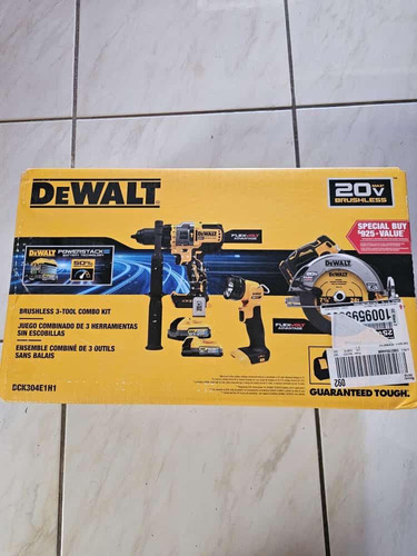 Combo Dewalt 3 Herramientas 20v Max Dck304e1h1