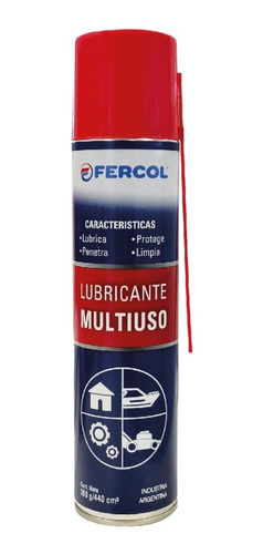 Lubricador Multiuso Fercol X 440 Cc Penetra Protege Lubrica