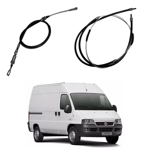 Cables Freno De Mano Fiat Ducato Juego Completo Desde 2004