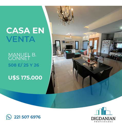 Casa En Venta La Plata 508 25 Y 26 