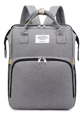 Bolsa Mochila De Pañales Para Mamá Cama De Bebé Plegable