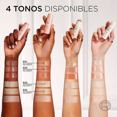 Iluminador En Barra Lumi Highlight Stick De L'Óréal Paris Cream Chic