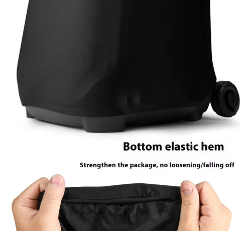 Para Jbl Partybox 710 Funda Guardapolvo De Lycra Negra