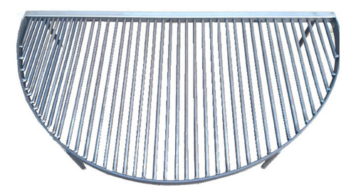Parrilla Móvil Indel Medio Fogonero 120x60 Cm A Carbón Hierro