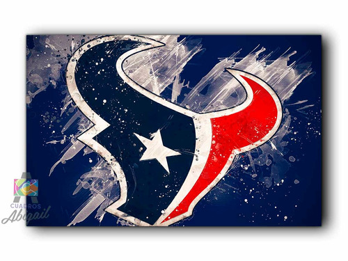 Cuadro Decorativo Texanos De Houston 86x56 Deportes