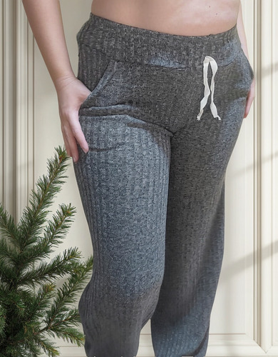 Pantalòn Palazzo De Lanilla Morley Con Bolsillos
