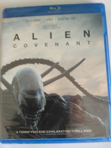 Alien Covenant Blu-ray Nuevo Sellado