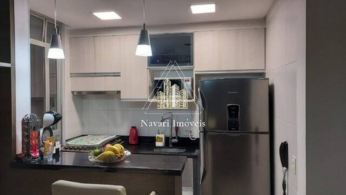 Imagem 4 de 15 de Apartamento Em Guarulhos No Flex Com 60 M² 2 Dorms 1 Vaga Coberta - Ap0800