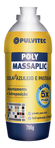 Cola Azulejo Massaplic 700gr Pulvitec