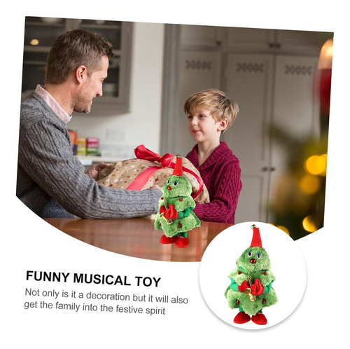 Árbol De Navidad Con Luces Que Canta Y Baila, Regalo